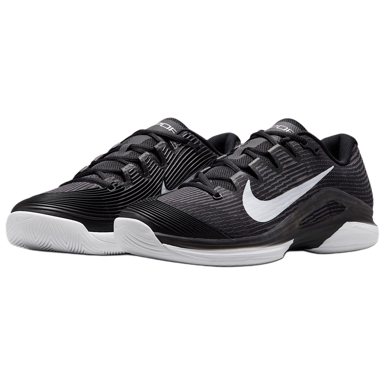 Nike Court Air Zoom Vapor 12 Hc Black Dark Smoke Grey White