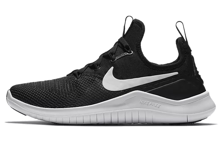 Женские кроссовки Nike Free TR (черно-белые) — Чёрныйбелый — фото 1