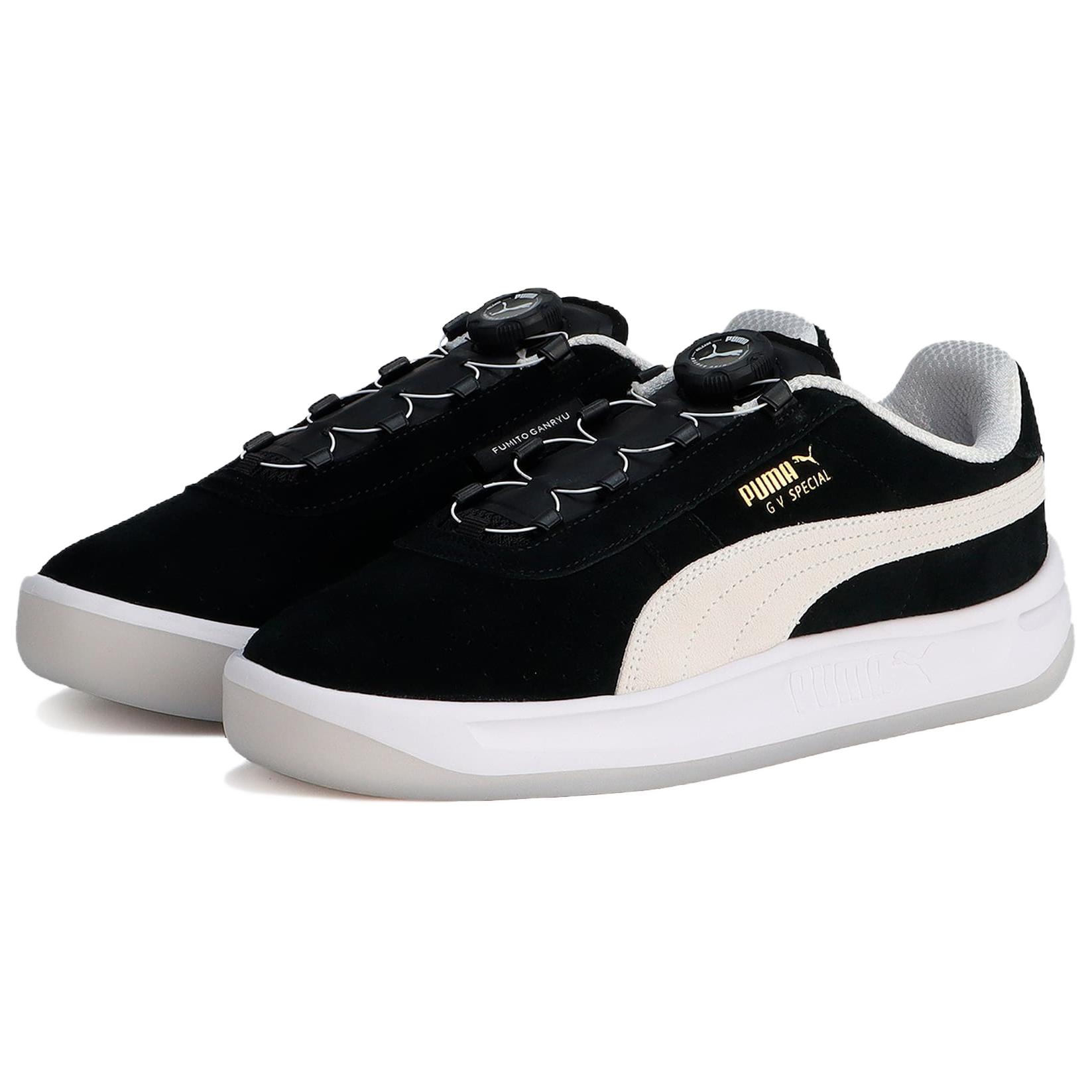 FUMITO GANRYU x PUMA GV Special Abrasion Resistant Low top Tennis Shoes Unisex Black White