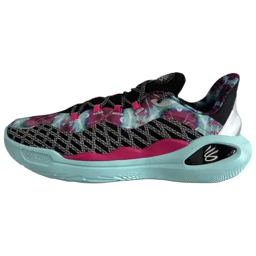 Under Armour Curry Flow 11 Basketball Shoes Men's Black Blue