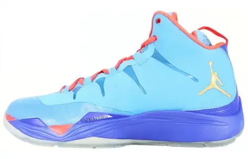 Jordan Super Fly 2 Comfortable Round Toe Cushioning Slip Resistant Cushioning Slip Resistant Mid top Basketball Shoes