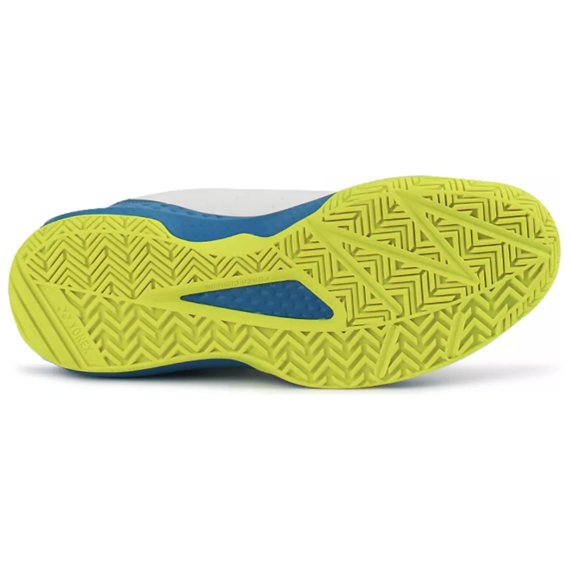 YONEX Breathable And Lightweight Low top Tennis Shoes Unisex White Sea Blue