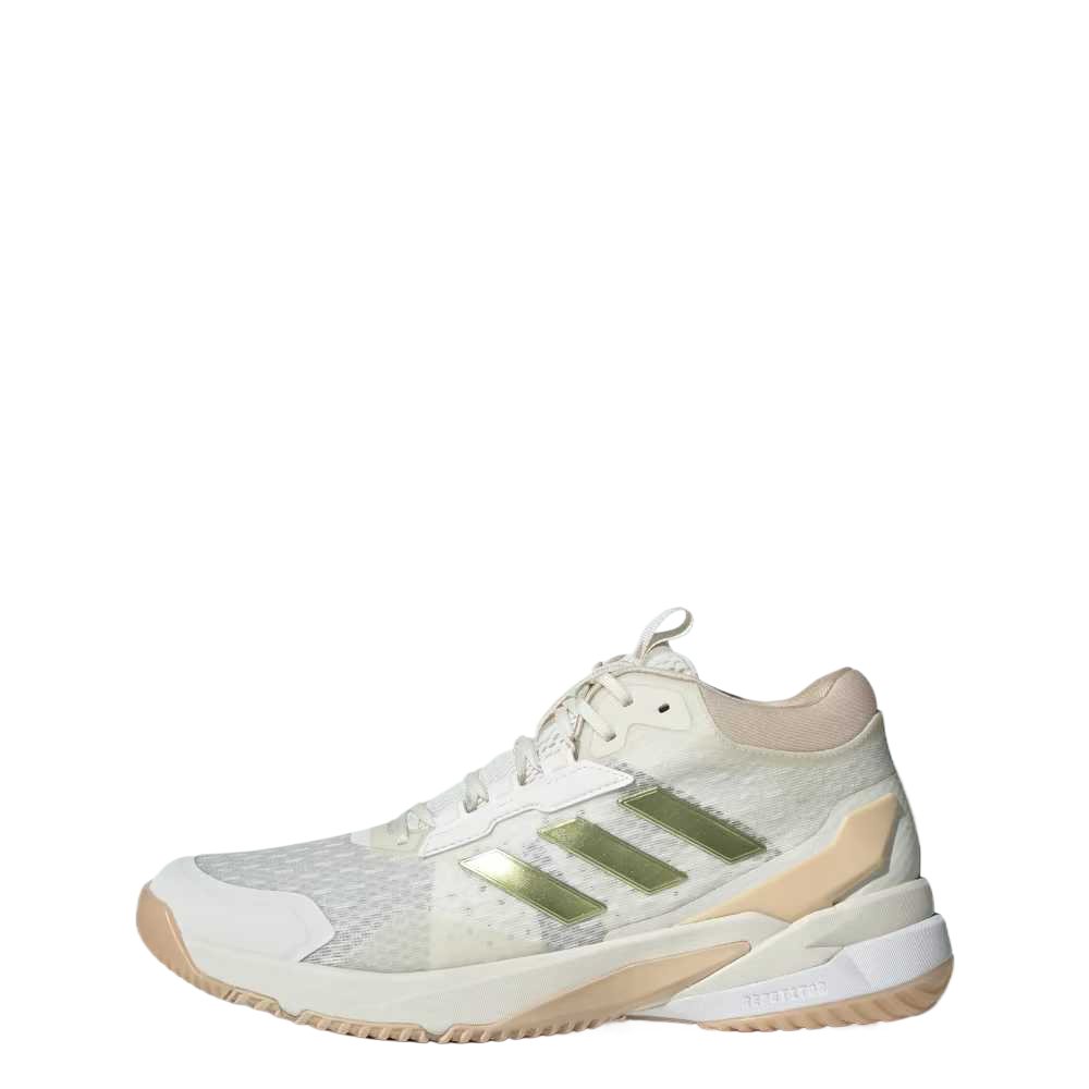 Crazyflight Wmns Adidas 6 Mid Indoor ‘Off White Gold Metallic’ Women’s