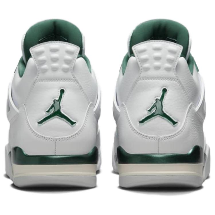 jordan 4 metallic green real vs fake
