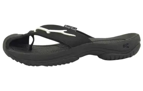 Keen Waimea H2 Comfortable No Special Function Flip Flops Men's Black White
