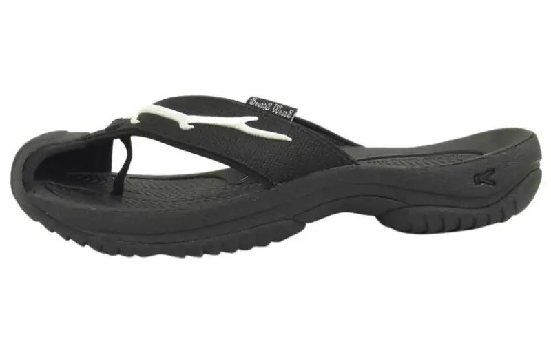 Keen Waimea H2 Comfortable No Special Function Flip Flops Men's Black White