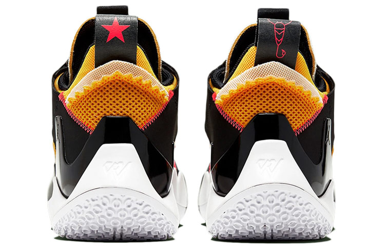Мужские кроссовки Jordan Why Not Zer0.2 Why Not SE (черно-желтые) — фото 3