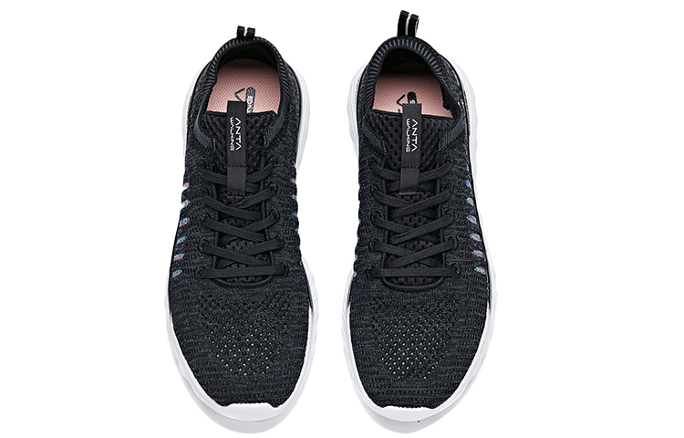 ANTA Training Shoes Women’s Low Top Black/Carbon Gray/Rose Gold