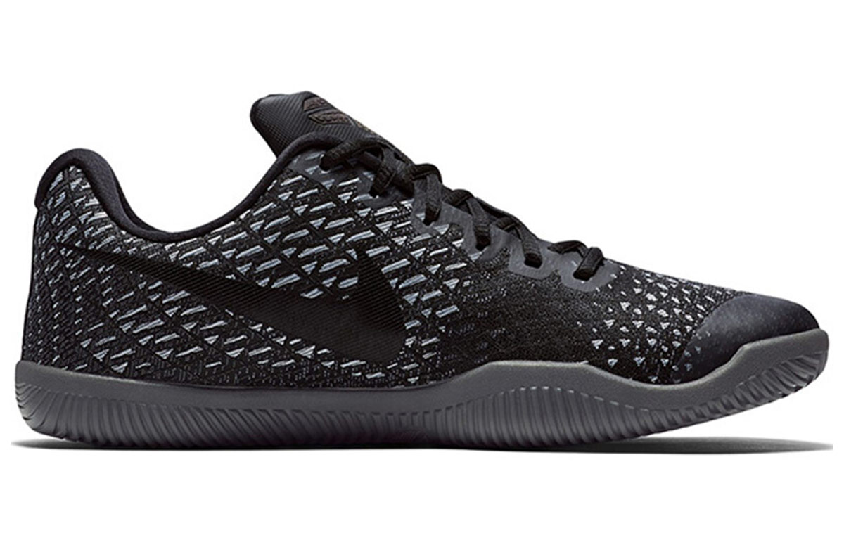 Мужские кроссовки Nike Mamba Instinct EP (черно-серые) — Чёрный / серый — фото 2