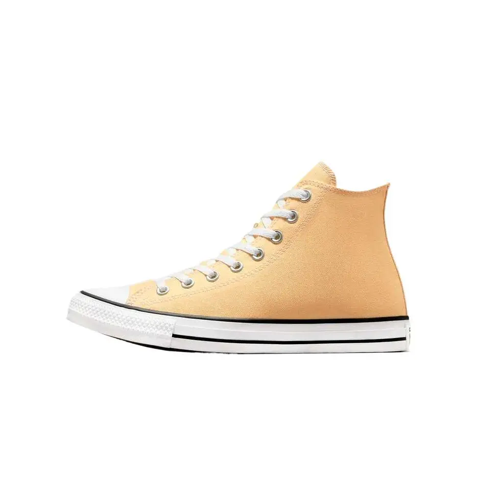 Converse Chuck Taylor All Star Abrasion Resistant High top Canvas Shoes Unisex Yellow