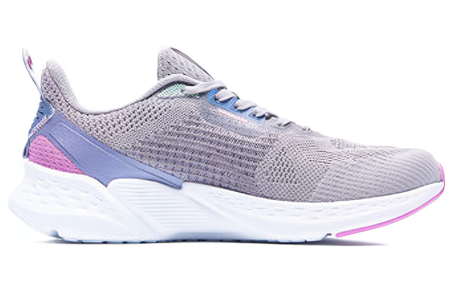 361° Volcano Cushioning Slip Resistant Low top Training Shoes Women’s Gray Purple