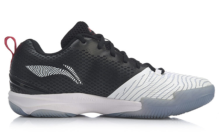 Li Ning RangerTD Slip Resistant Abrasion Resistant Support Low top Badminton Shoes Unisex Black
