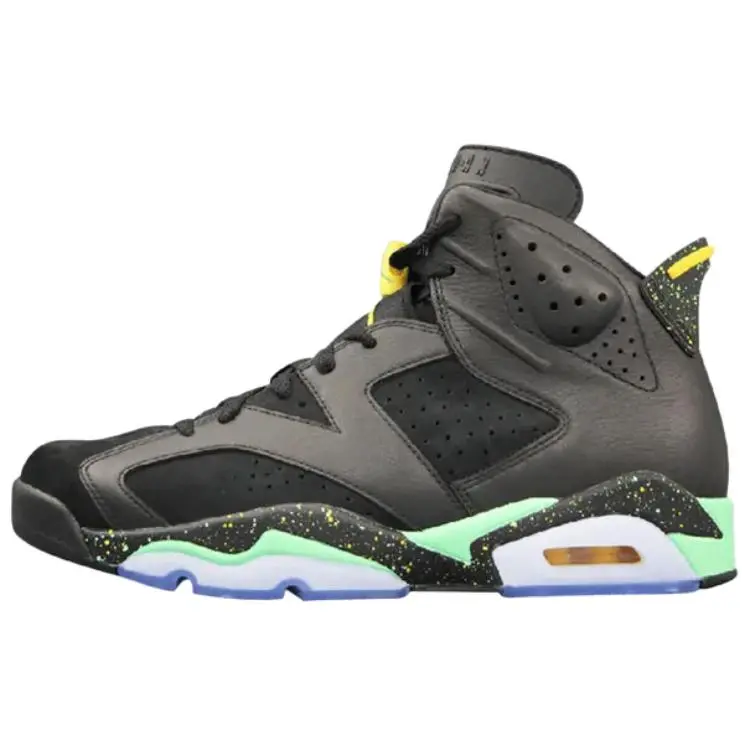 Jordan Air Jordan 6 High top Vintage Basketball Shoes Men's Black