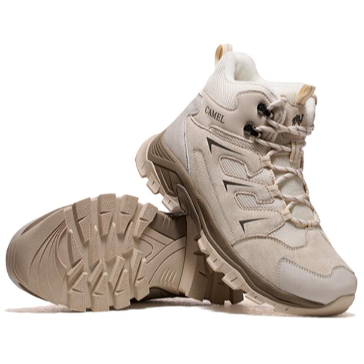 CAMEL Slip Resistant Abrasion Resistant High top Mountaineering Shoes Men’s
