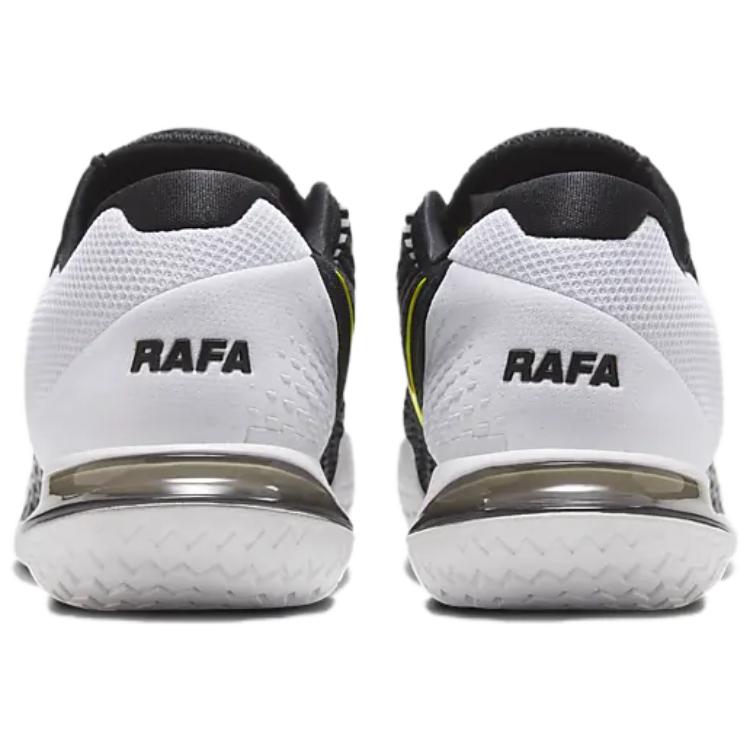 Nike Court Vapor Cage 4 Hc Rafa Black White Volt Metallic Silver