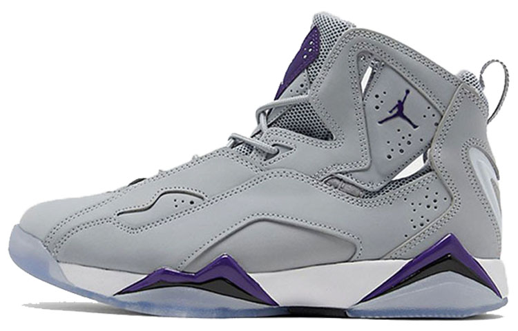 Air Jordan True Flight 'Wolf Grey Purple'