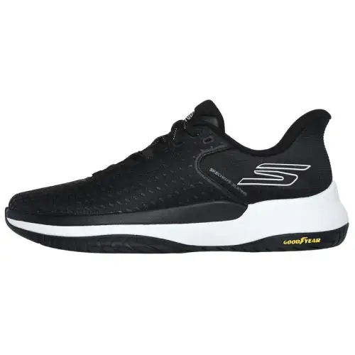 Skechers Slip Ins Comfortable Low top Training Shoes Men's Black White