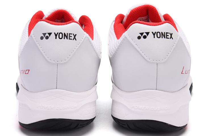 YONEX Tennis Shoes Unisex Low Top White Red
