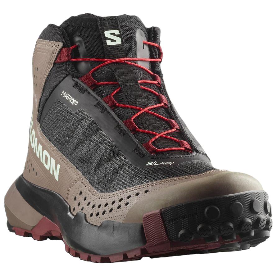 SALOMON S/LAB Waterway Mid top Hiking Shoes Unisex Black