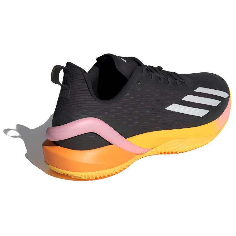 Adidas Adizero Cybersonic Soft And Comfortable Abrasion Resistant Slip Resistant Low top Tennis Shoes Men’s Black