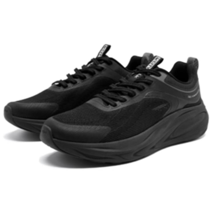 QIAODAN Leisurely Walk Slip Resistant And Breathable Low top Training Shoes Men’s Black
