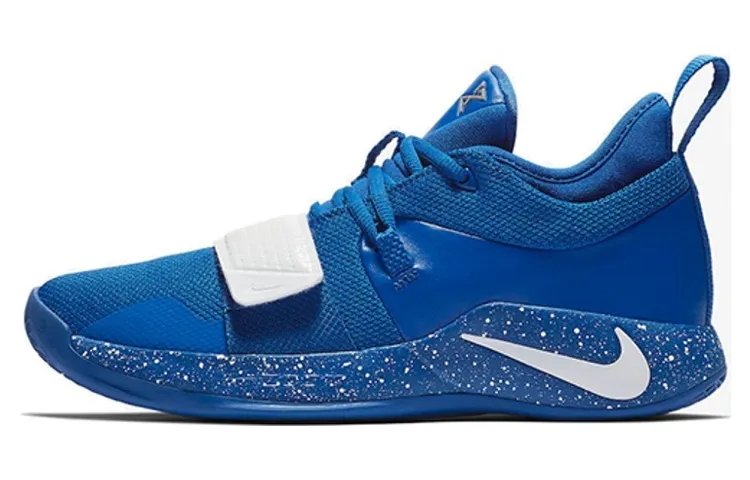 Nike PG 2.5 Royal Slip Resistant Lightweight Non slip Lightweight Low top Performance Basketball Shoes Men's Royal Blue