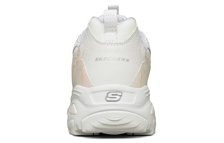 Женские кроссовки Skechers D'LITES 1.0 (белые) — Белый — фото 4
