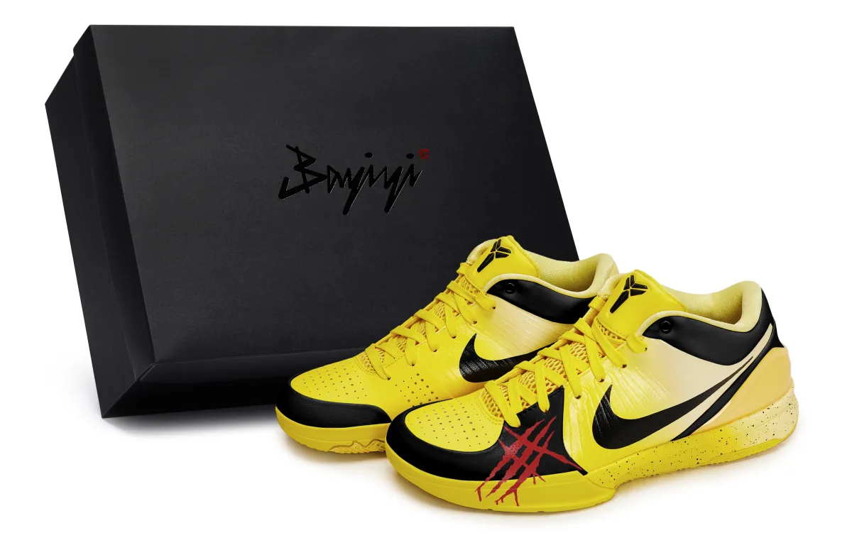 Nike Zoom Kobe 4 Kobe 4 811, Spirit Of The Dragon, Special Shoe Box Abrasion Resistant Low top Basketball Shoes Unisex