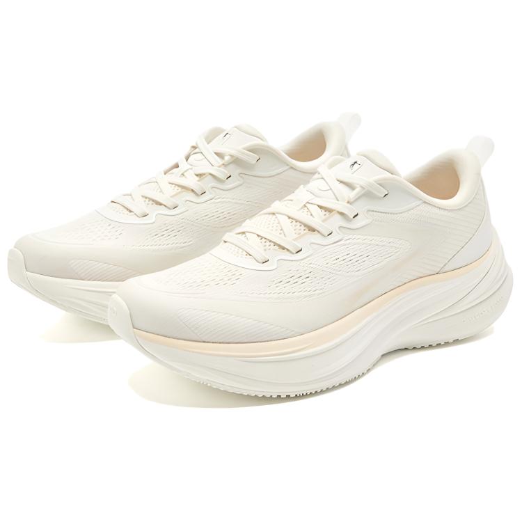 QIAODAN Cushioning Breathable Lightweight Low top Training Shoes Women’s Birch White