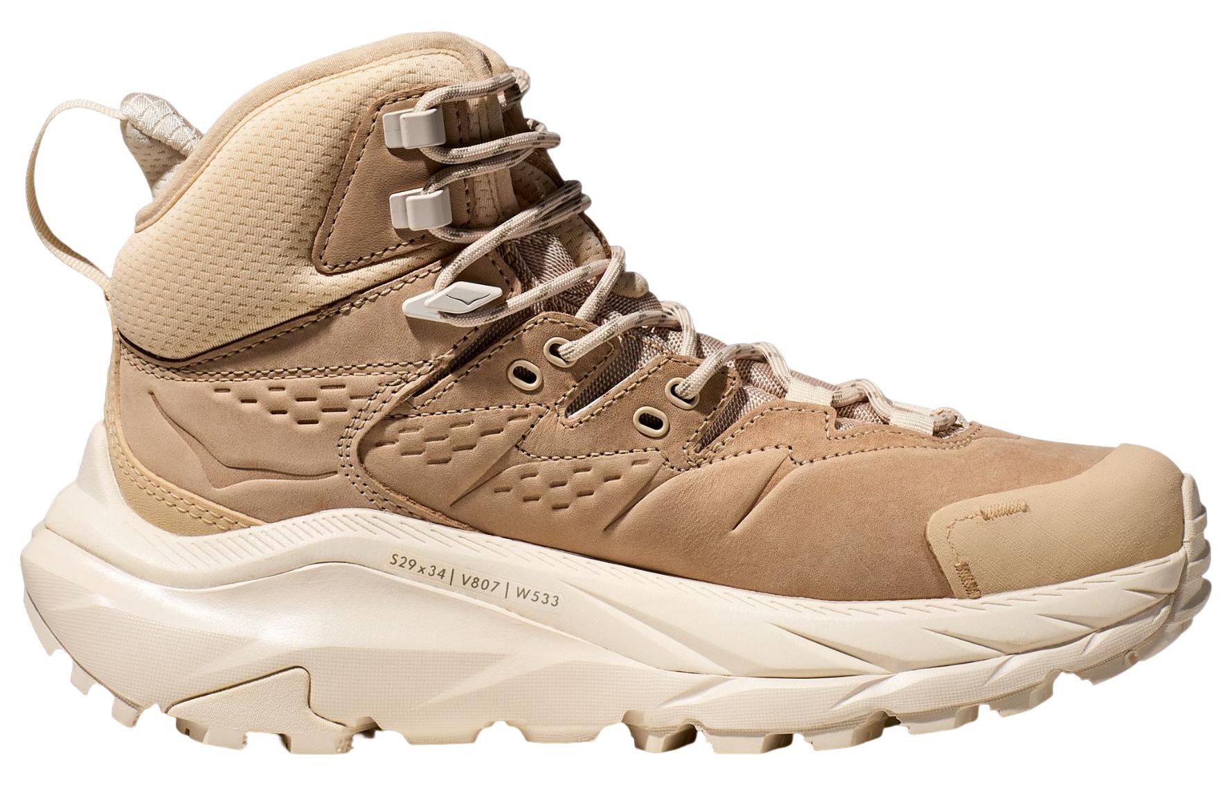 HOKA ONE ONE Kaha 2 High Gore Tex Shifting Sand Eggnog