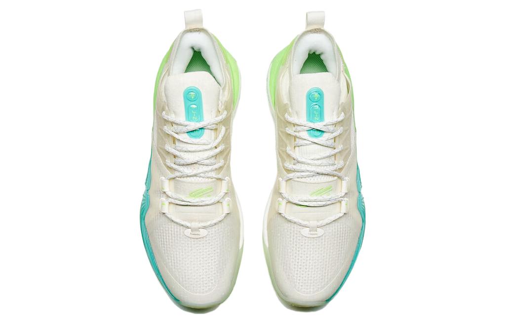 XTEP Jeremy Lin 2SE Low top Basketball Shoes Men’s White Blue Green