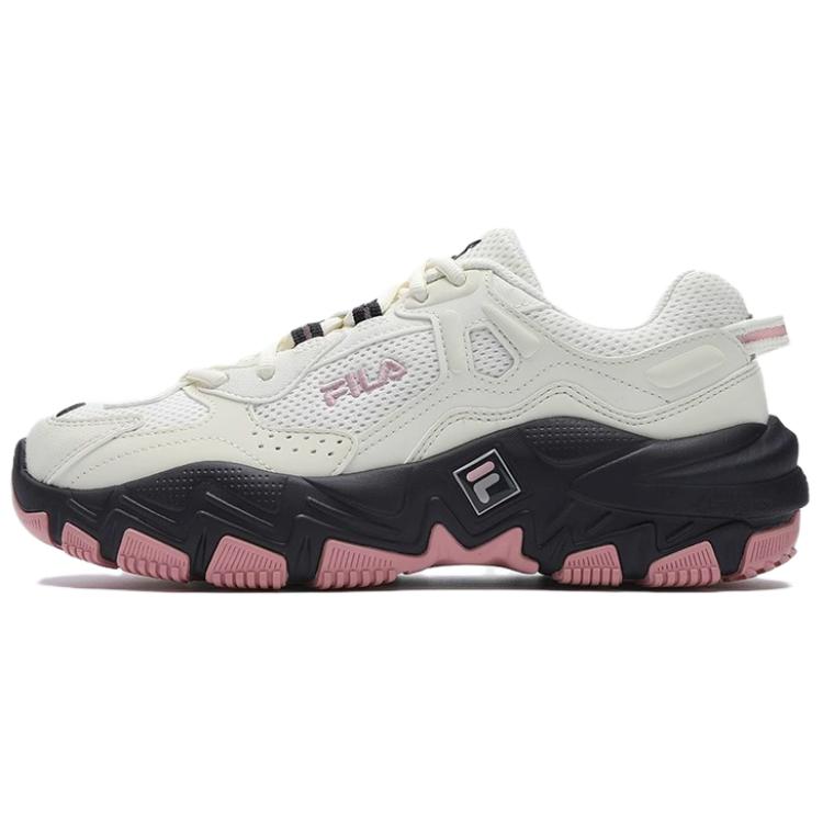 FILA Ravagement 2 S Raider 2S Abrasion Resistant Height Increasing Low top Chunky Sneakers Women's White