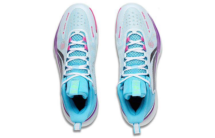 Li Ning SONIC Team Textile, Synthetic Leather, TPU Slip Resistant Support Rebound Low top Basketball Shoes Men’s