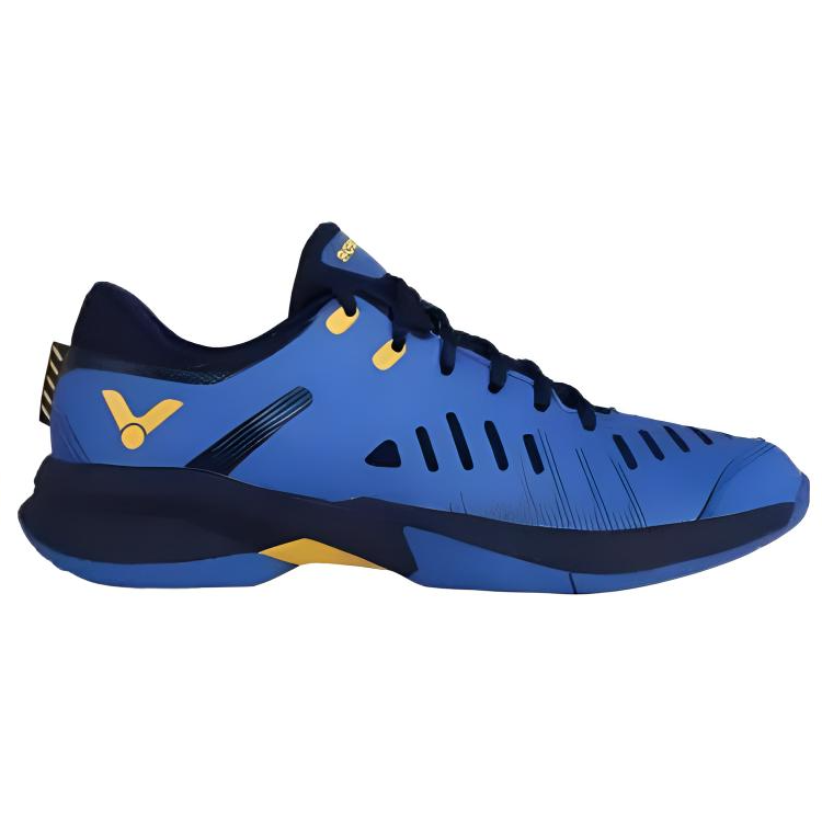 VICTOR Thunderstorm Cushioning Breathable Rebound Low top Badminton Shoes Unisex Dark Lake Blue
