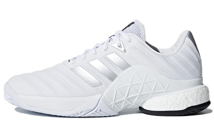 Adidas Barricade 2018 Boost 'White Matte Silver'