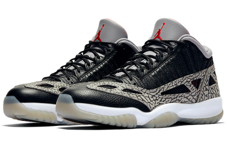 Jordan 11 Retro Low Ie Black Cement