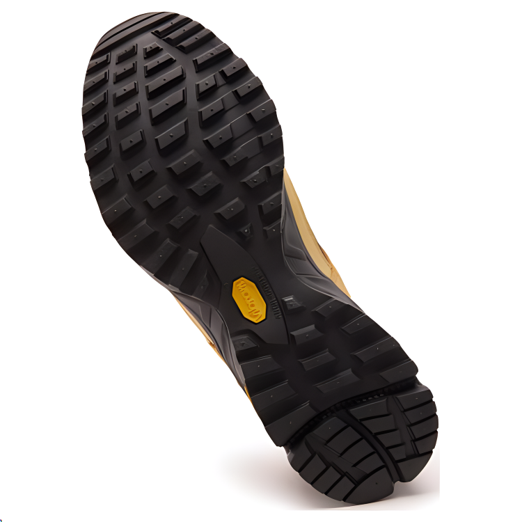 KOLON SPORT Move Slip Resistant Abrasion Resistant Low top Hiking Shoes Unisex Beige Yellow