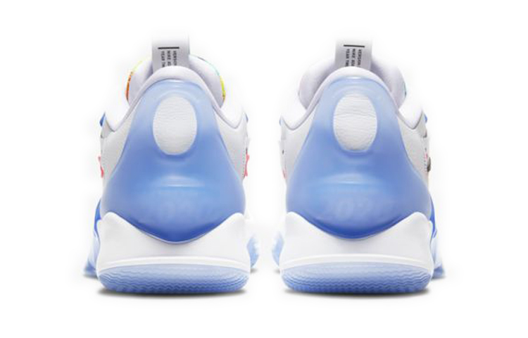 Мужские кроссовки Nike Adapt bb 2.0 GC Tie Dye (сине-белые) — фото 4