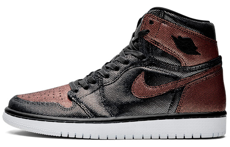 Jordan 1 Retro High Fearless Metallic Rose Gold Women’s