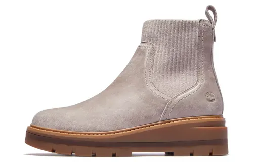 Timberland Cervinia Valley Chelsea Boots Women's Cool Gray