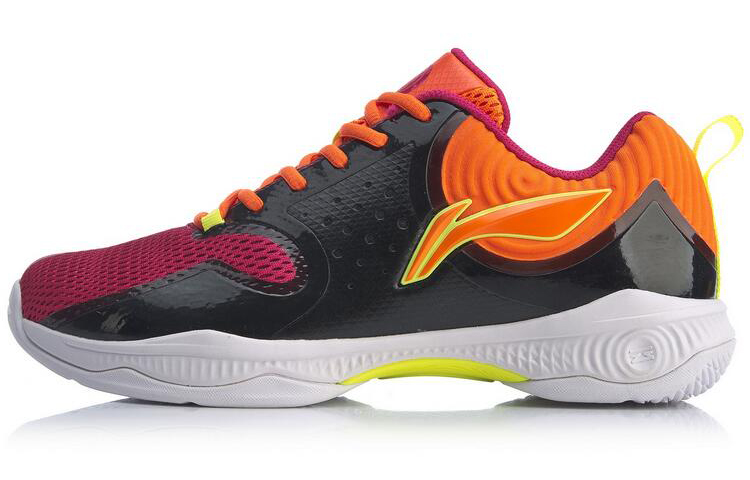 Li Ning Battle Halberd TD Cushioning Rebound Slip Resistant Abrasion Resistant Low top Badminton Shoes Unisex