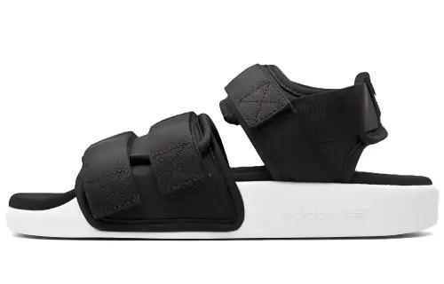Adidas Originals Adilette 2.0 'Black White' Women's