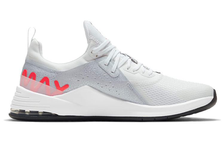 Женские кроссовки Nike Air Max Bella TR 3 (бело-серо-красные) — фото 2