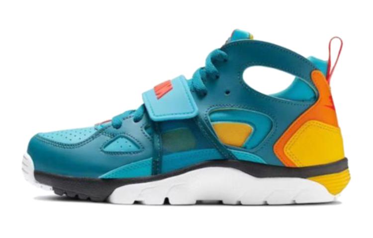 Nike Air Trainer Huarache Green Abyss Blue Lagoon GS
