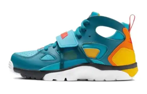 Nike Air Trainer Huarache Green Abyss Blue Lagoon GS