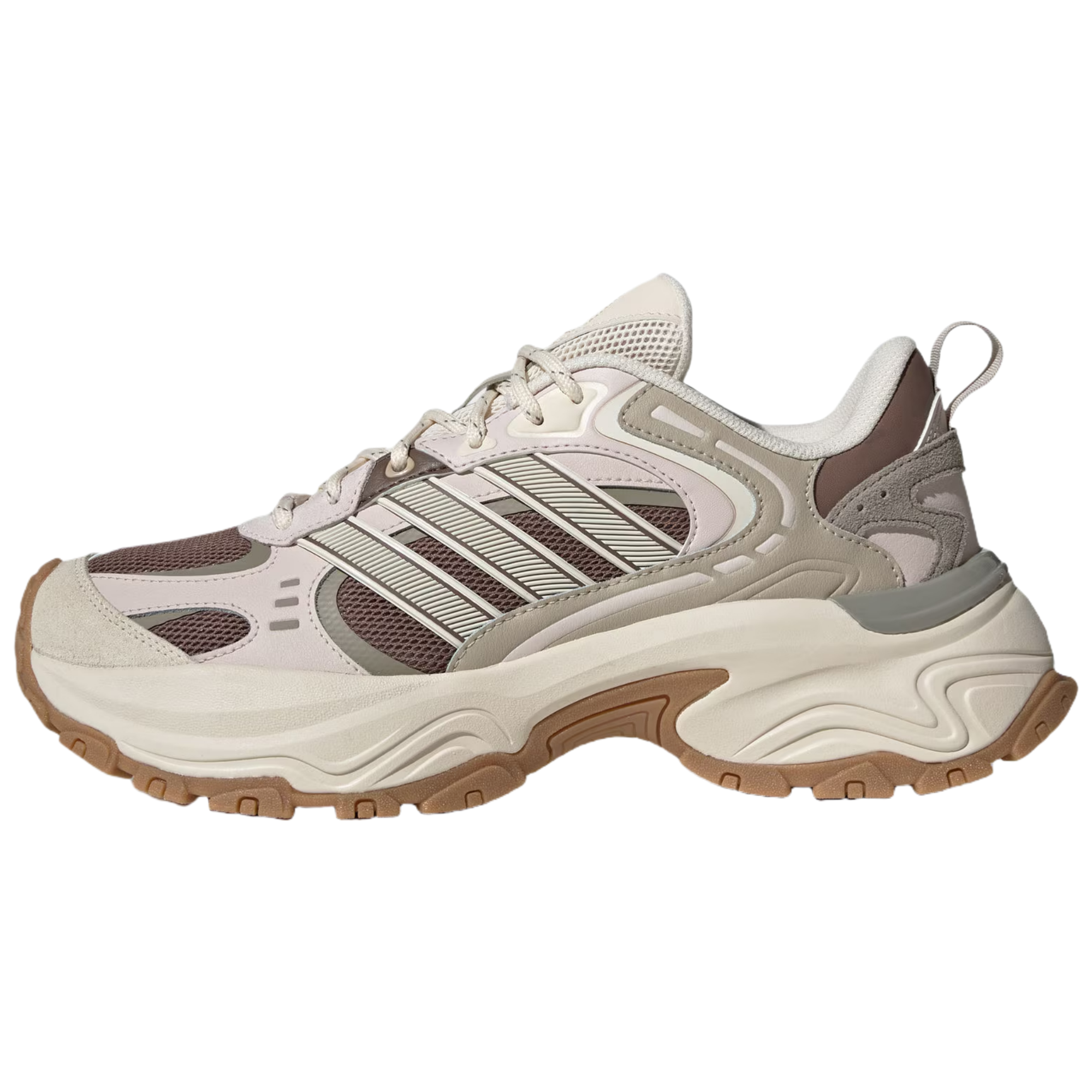 Унисекс кроссовки adidas adidas SHADOW FEVER (бело-коричневые)