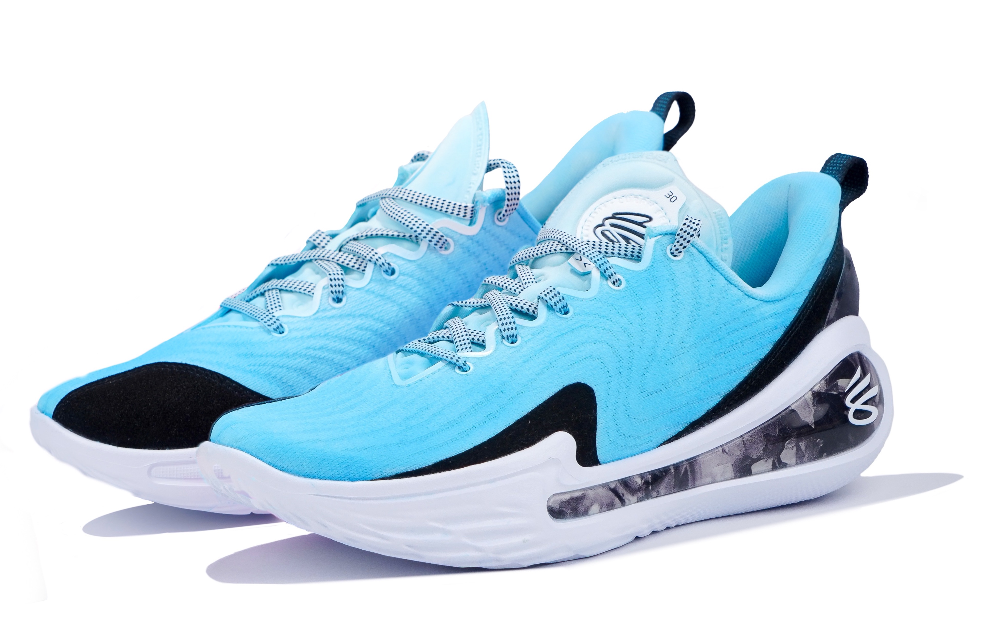Under Armour Moisture Wicking Breathable Moisture Wicking And Breathable Low top Basketball Shoes Men’s Black Blue