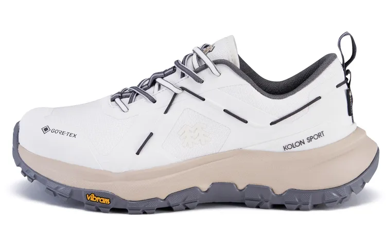 KOLON SPORT Rockridge Slip Resistant Abrasion Resistant Low top Hiking Shoes Women's Ecru