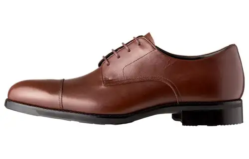 Asics Runwalk Leather Comfortable Dress Shoes Men's Brown