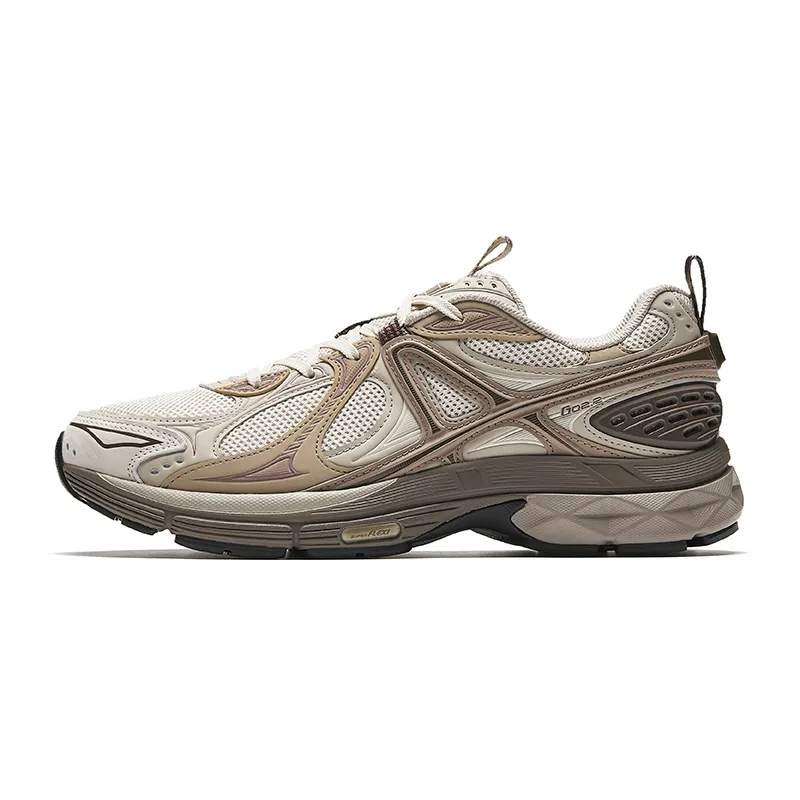 Anta Abrasion Resistant Breathable Abrasion Resistant Breathable Low top Chunky Sneakers Men's Brown
